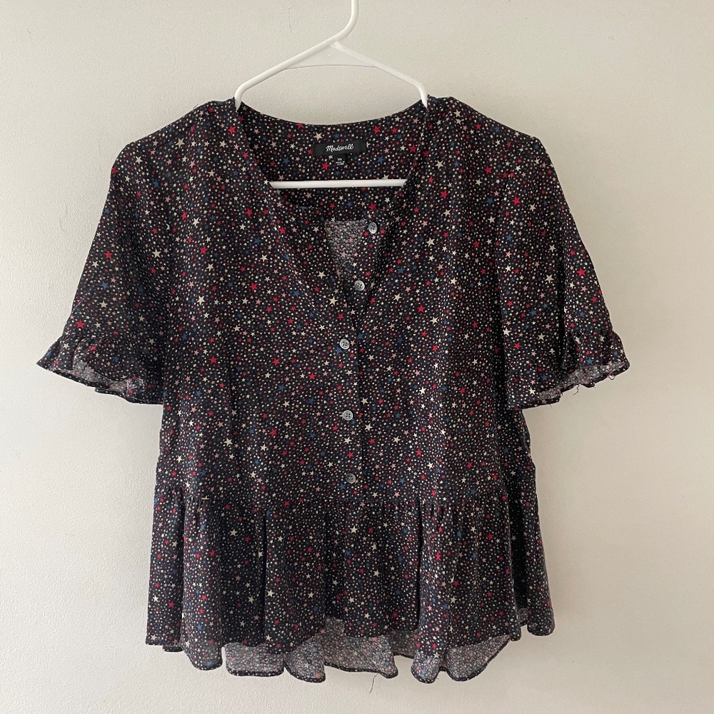 Madewell Starry Night Blouse